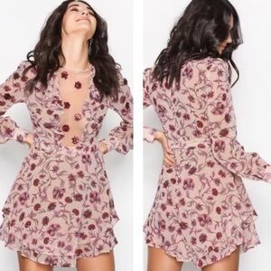 Romantic For Love and Lemons Agnes Mini Dress
